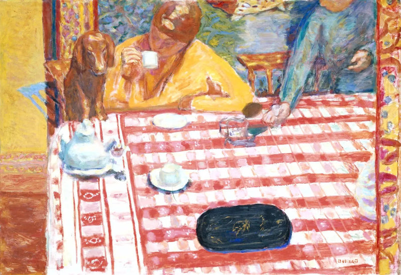 Le Café - Pierre Bonnard