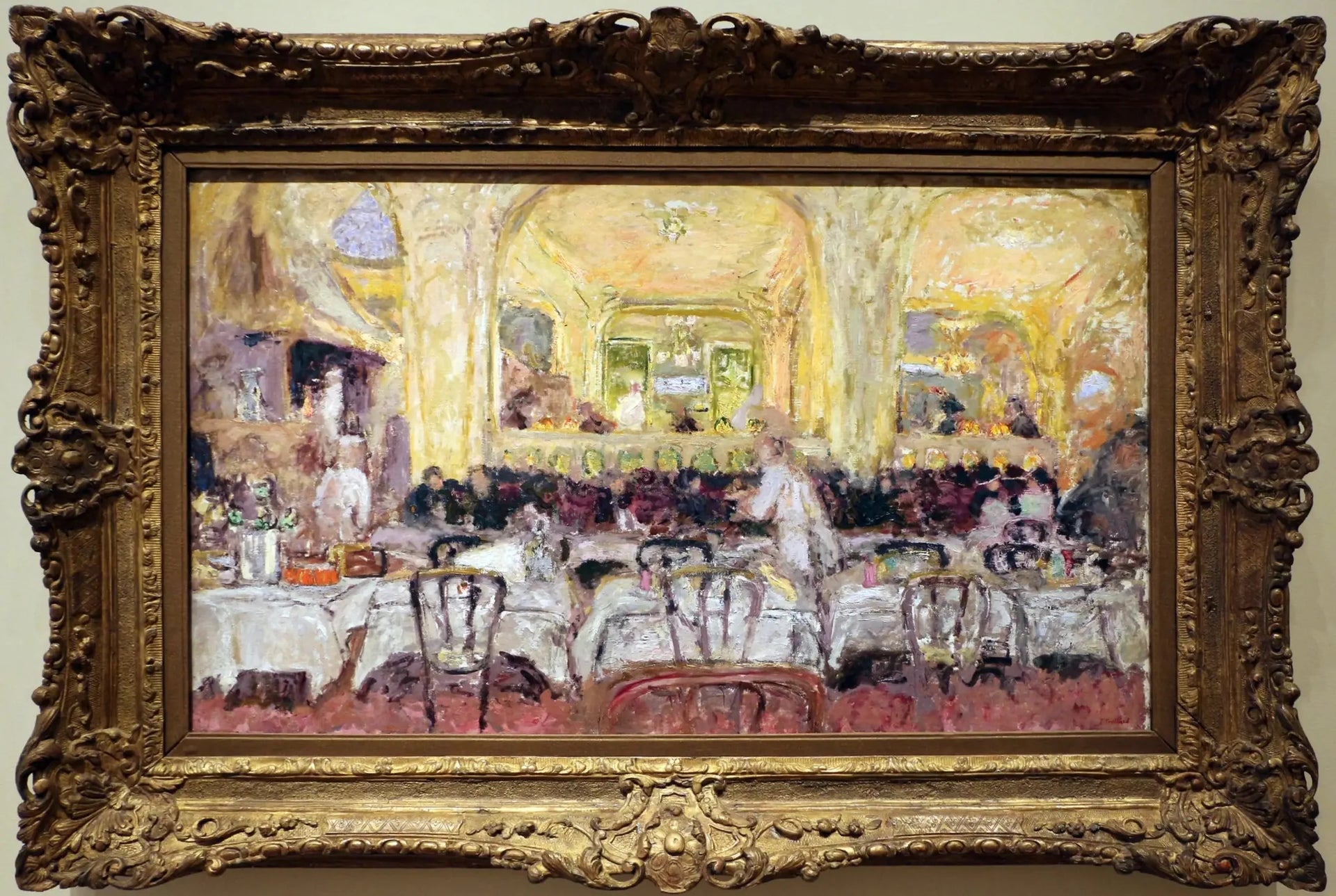 Le café Wepler - Édouard Vuillard image 1 reproduction de peinture à l’huile