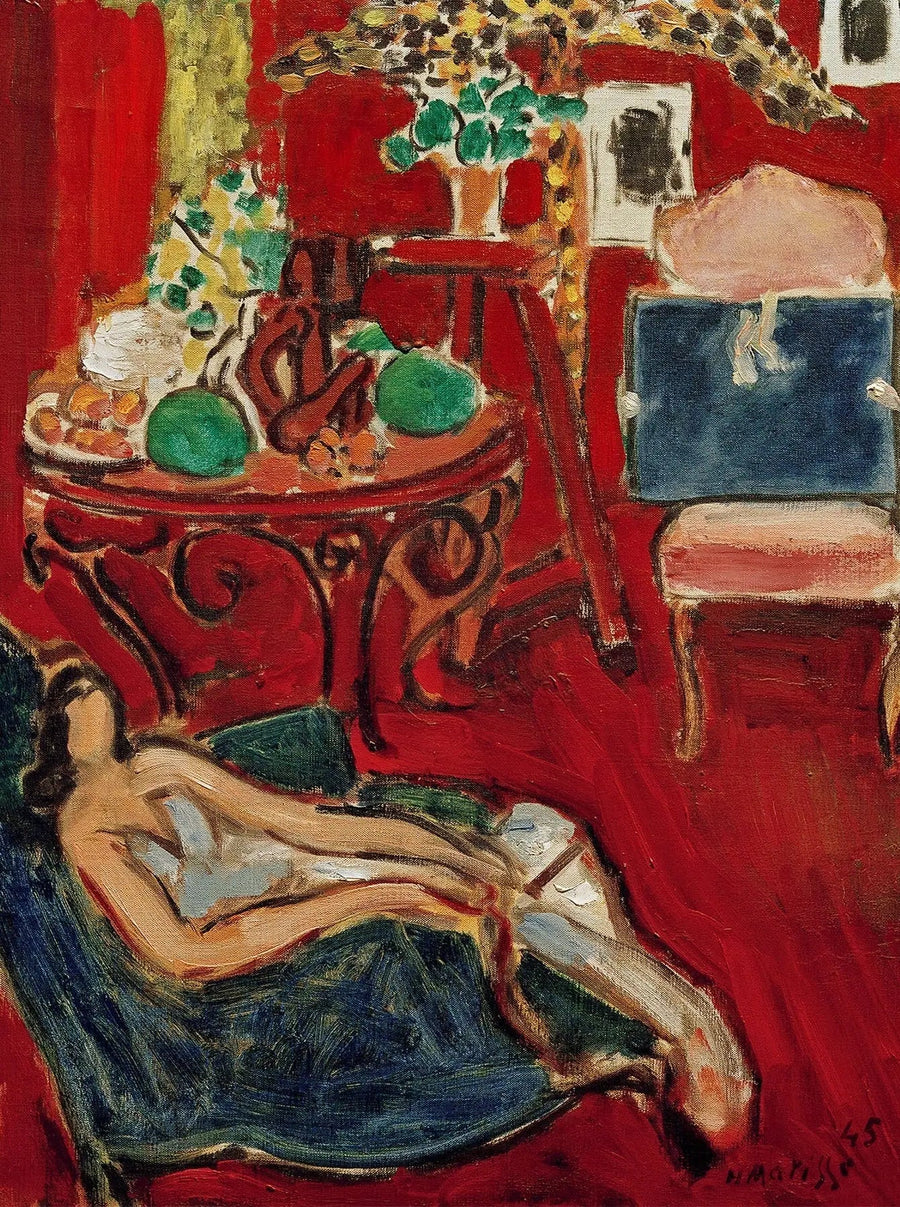 Le Cahier bleu - Henri Matisse