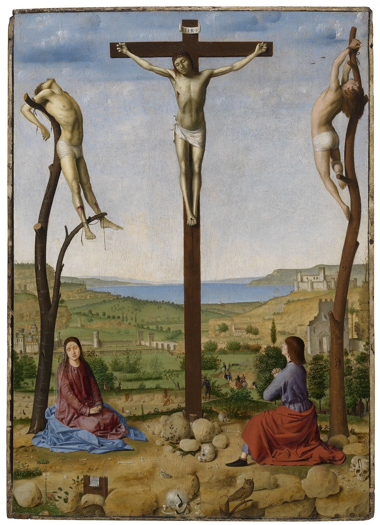 Le Calvaire - Antonello de Messine image 1 tableau peint à l’huile sur toile