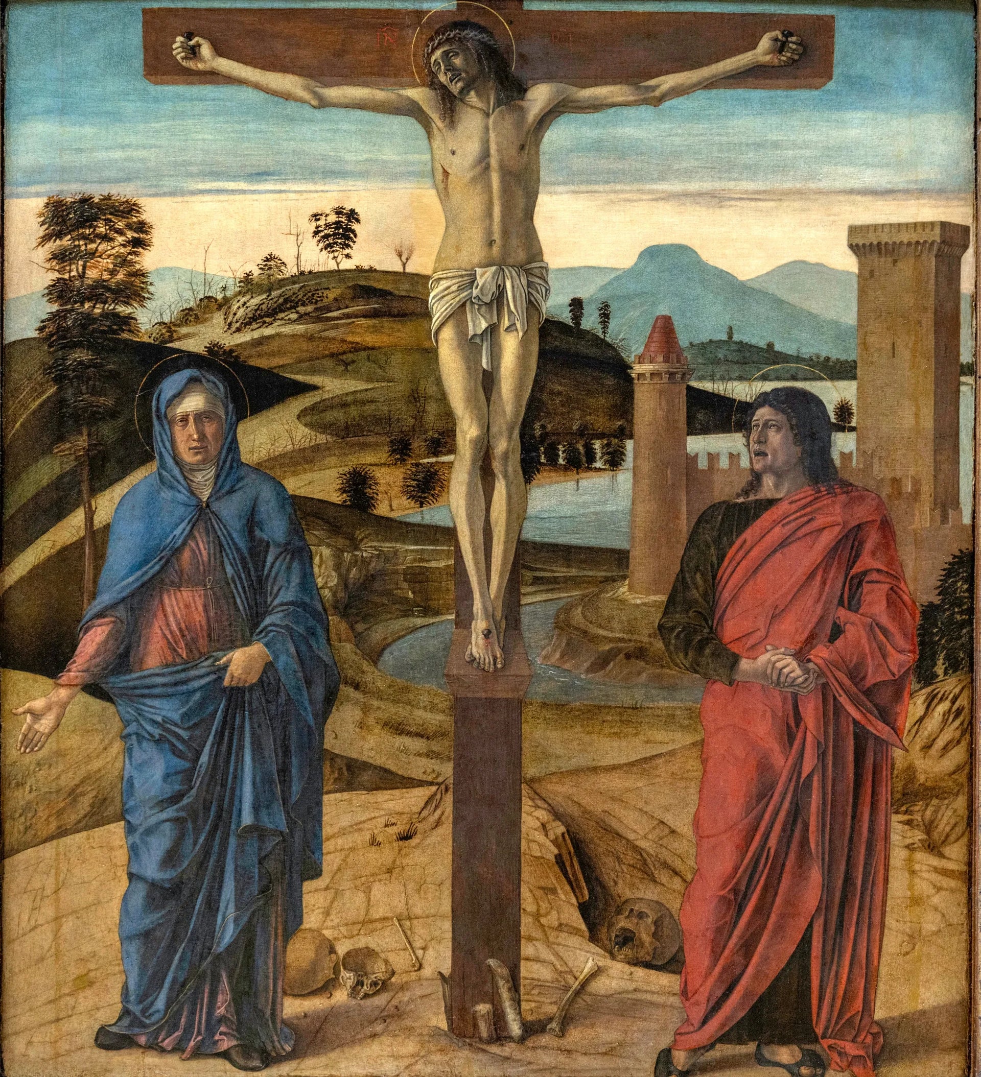 Le Calvaire - Giovanni Bellini image 1 reproduction artisanale de tableau