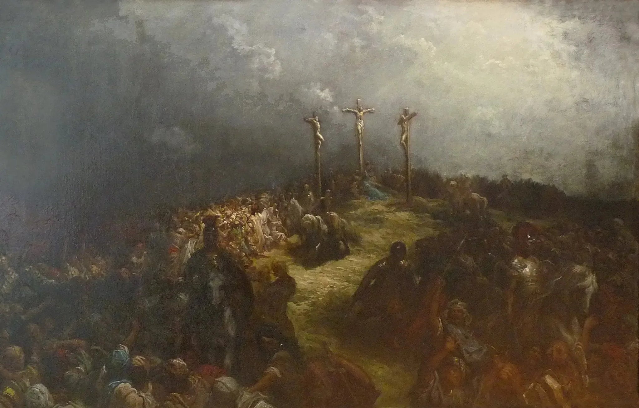 Le Calvaire - Gustave Doré image 1 reproduction d’œuvre d’art à l’huile