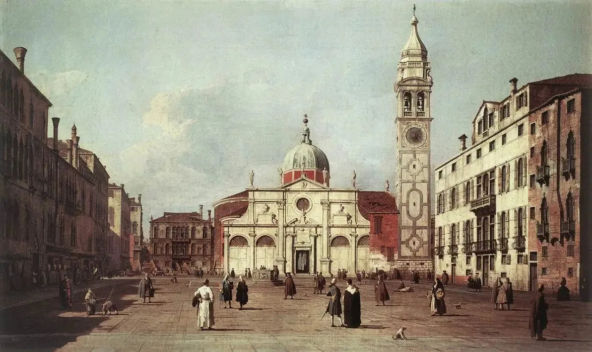 Le Campo Santa Maria Formosa - Canaletto image 1 reproduction de peinture à l’huile