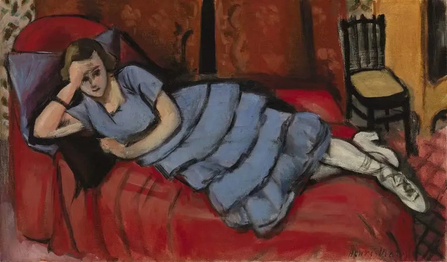 Le Canapé Rouge (Le Canapé rouge) - Henri Matisse