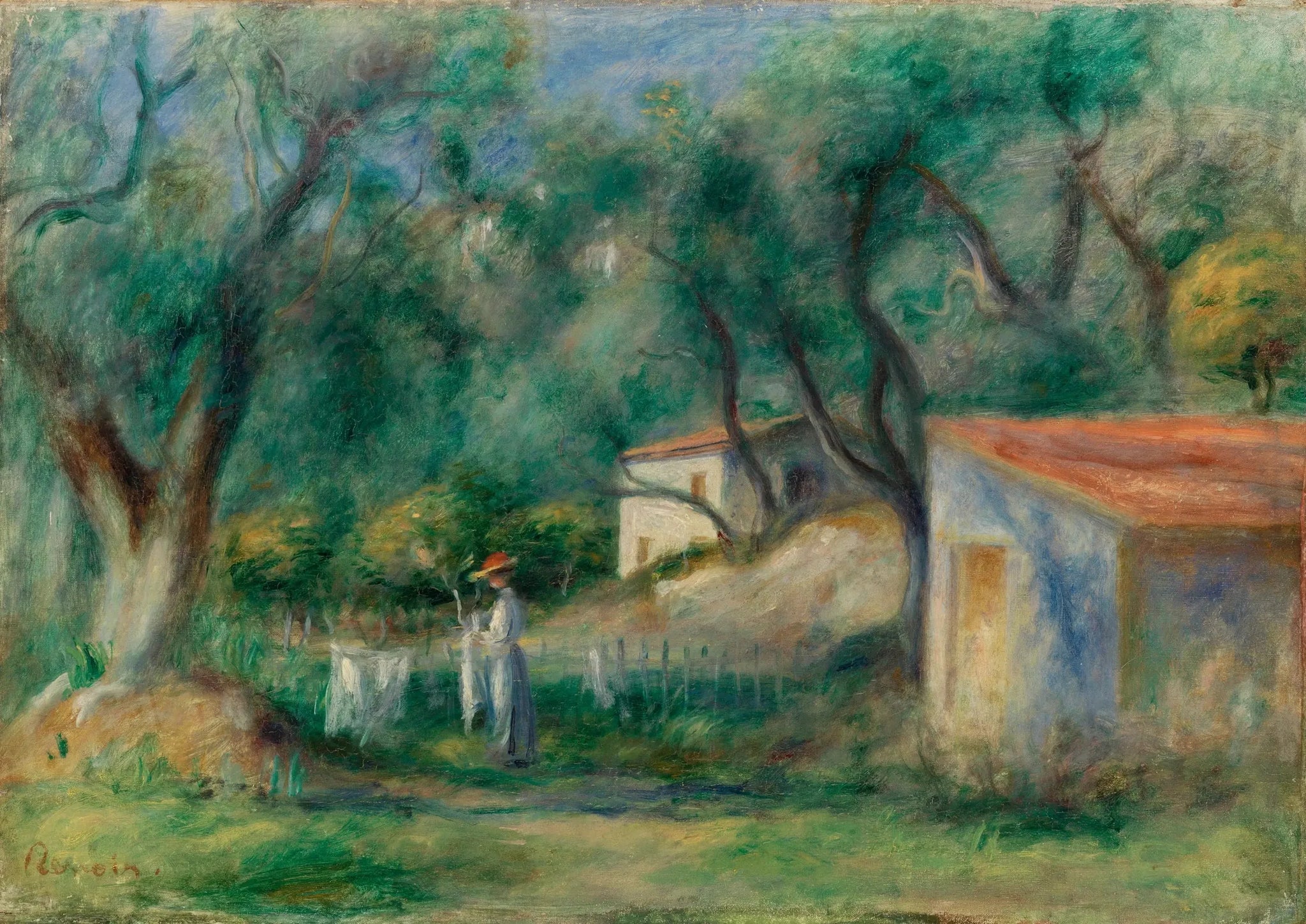 Le Cannet - Pierre-Auguste Renoir image 1 tableau peint à l’huile sur toile