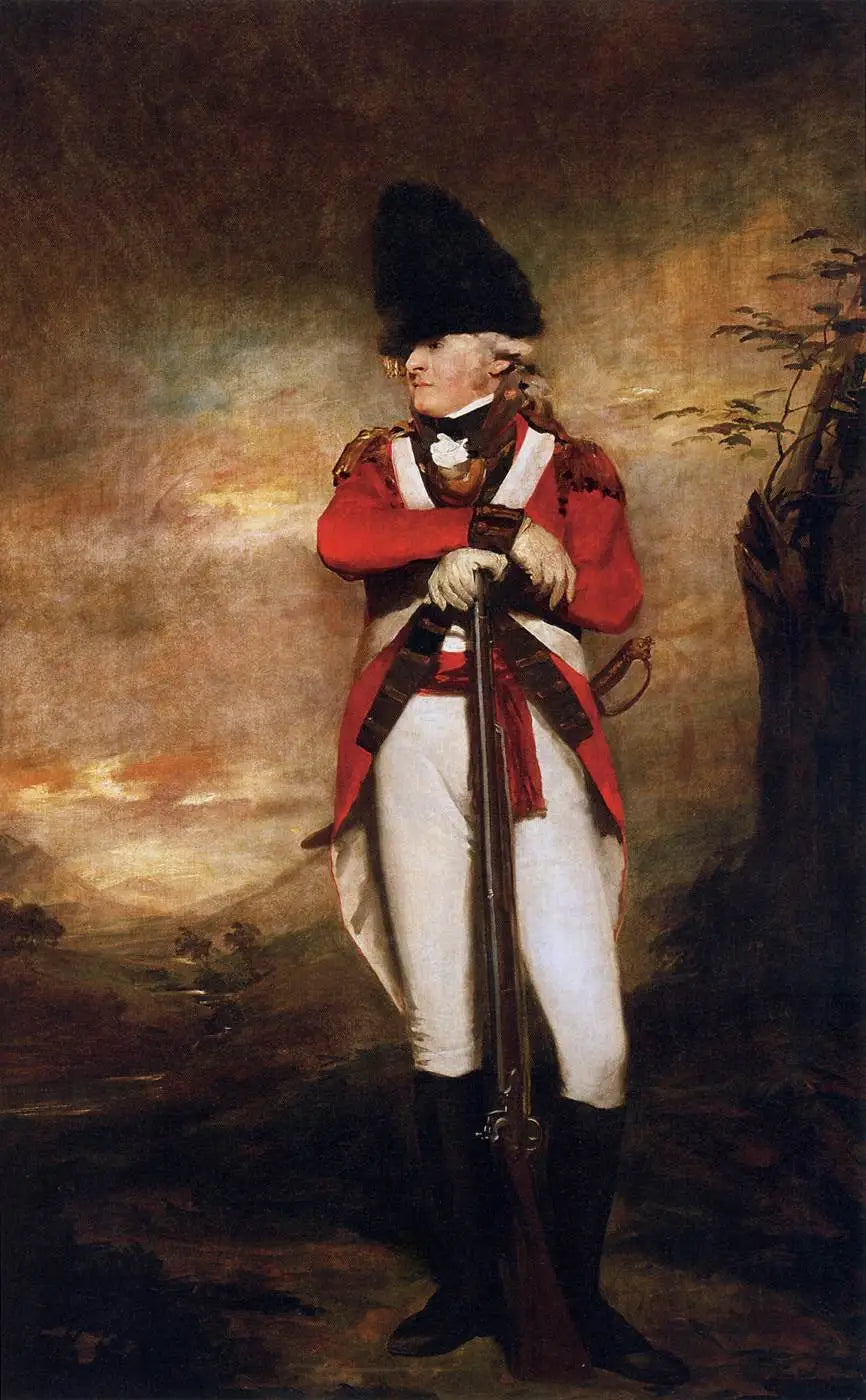 Le capitaine Hay de Spott - Henry Raeburn image 1 copie de tableau peinte à la main