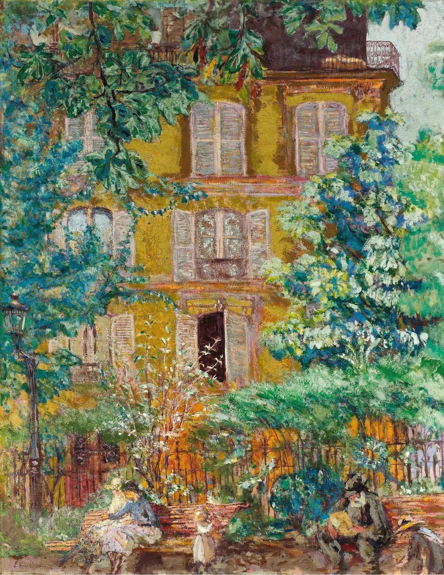 Le carré - Édouard Vuillard image 1 reproduction artisanale de tableau