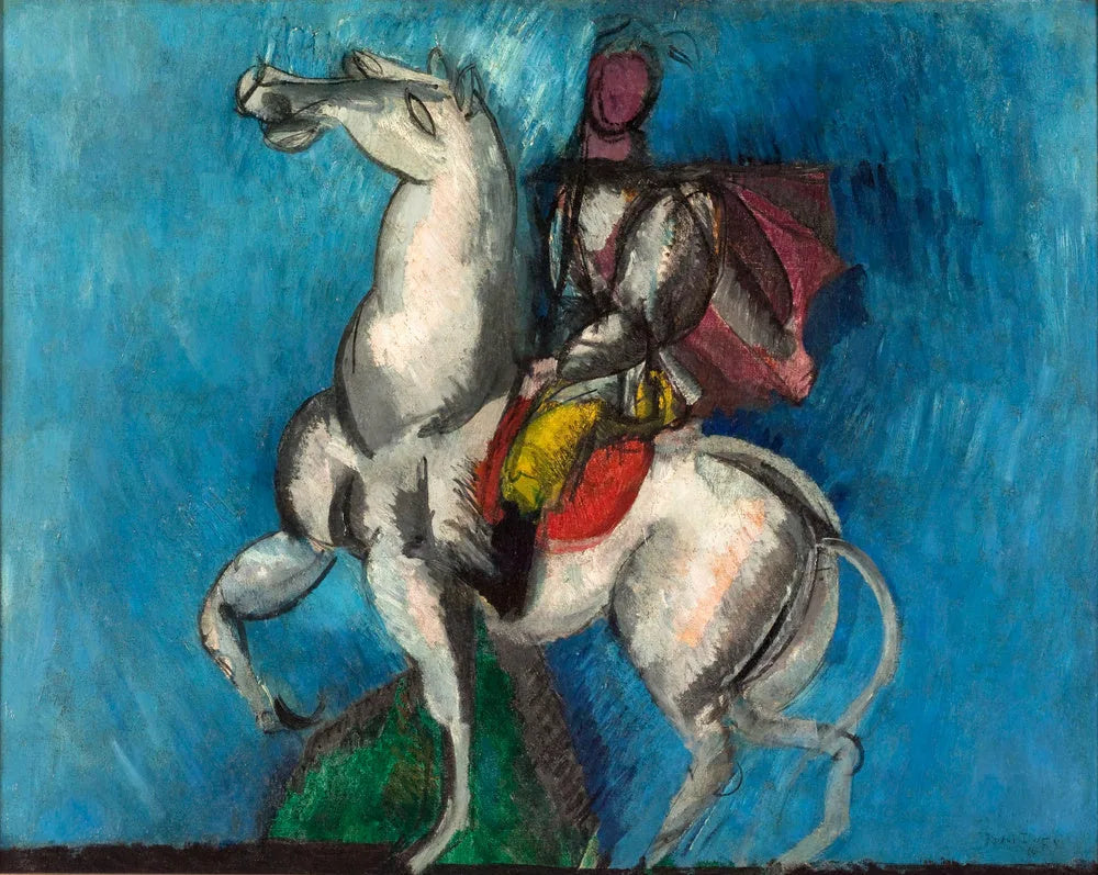 Le cavalier - Raoul Dufy image 1 reproduction artisanale de tableau