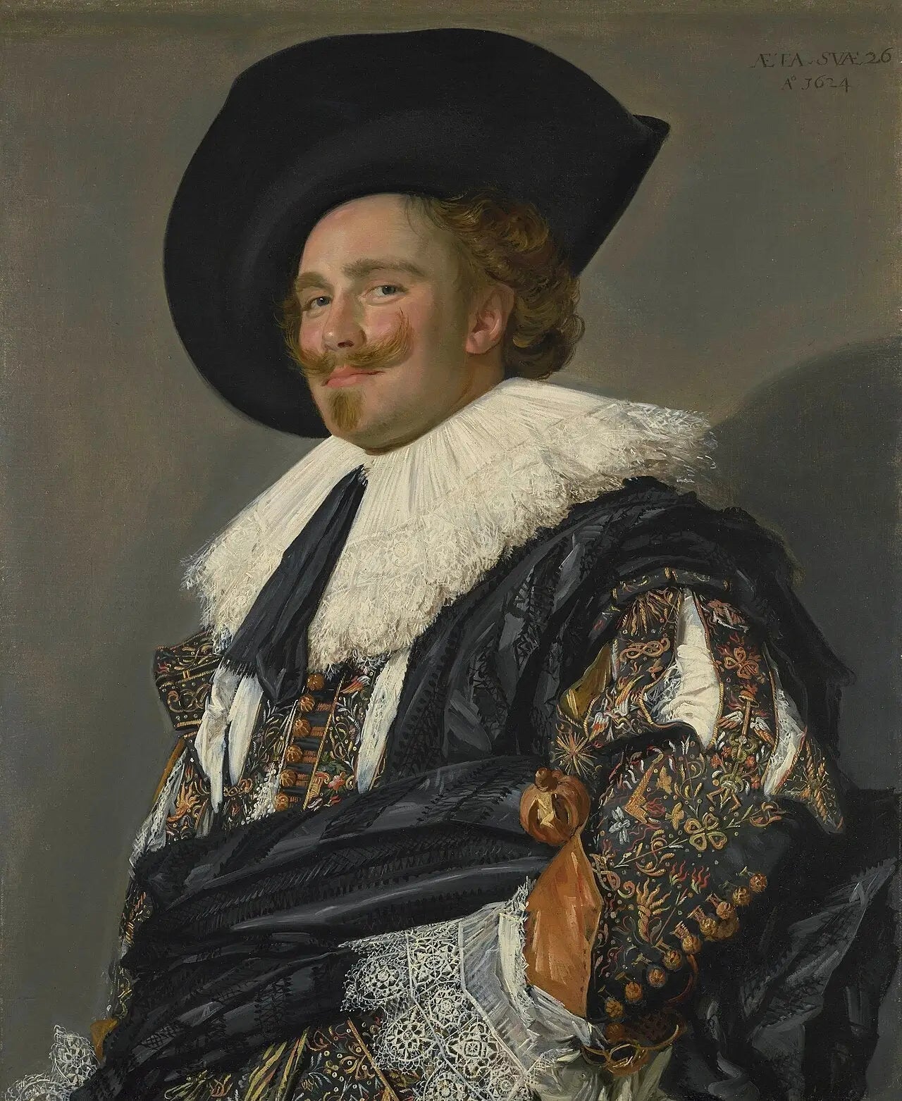 Le Cavalier riant - Frans Hals image 1 reproduction d’œuvre d’art à l’huile