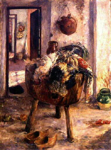 Le Cellier - Norbert Gœneutte image 1 reproduction d’œuvre d’art à l’huile