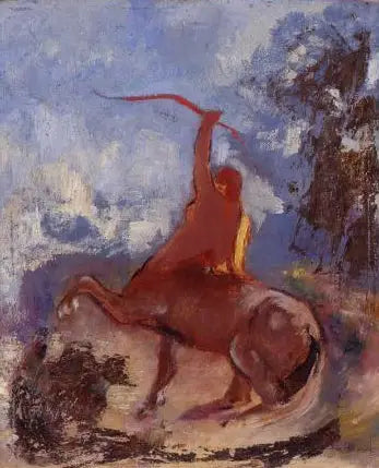 Le Centaure à l’arc - Odilon Redon - Alpha Reproduction