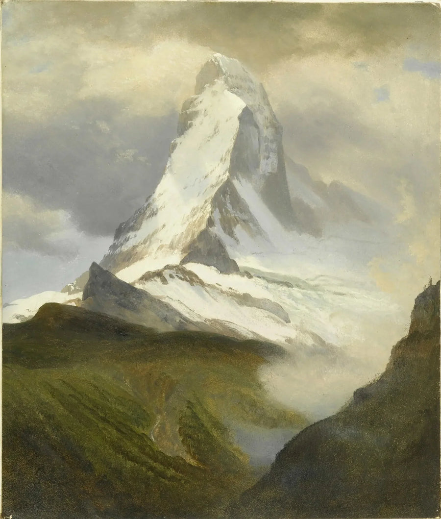 Le Cervin - Albert Bierstadt
