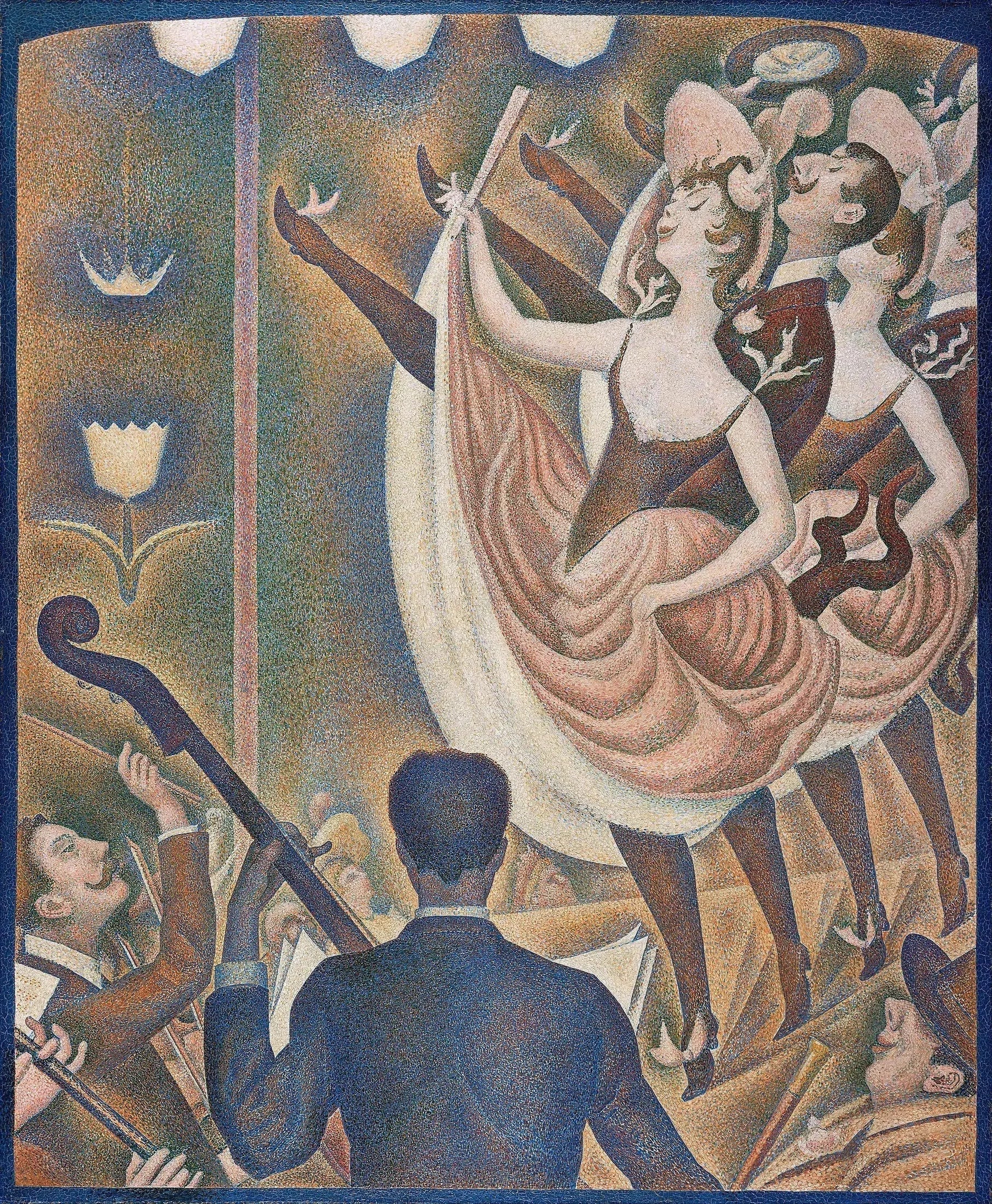 Le Chahut - Georges Seurat image 1 copie de tableau peinte à la main
