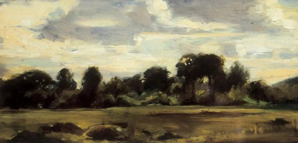 Le champ près du bois - John Constable image 1 tableau peint à l’huile sur toile