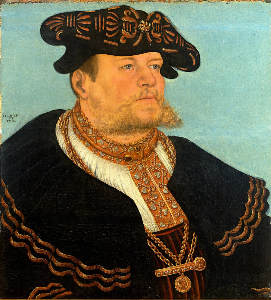 Le chancelier Gregor Brück - Lucas Cranach the Elder