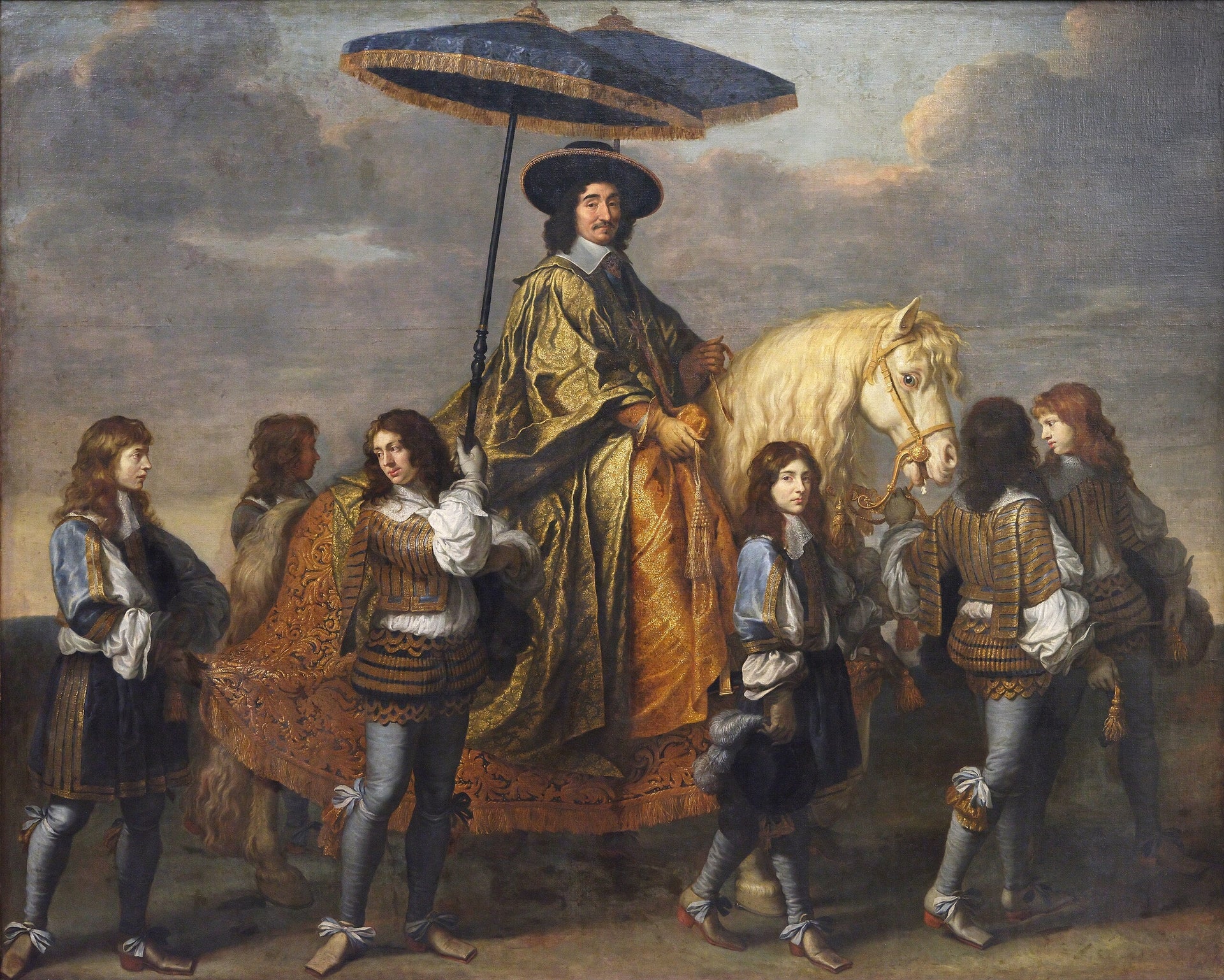 Le Chancelier Séguier - Charles Le Brun image 1 reproduction d’œuvre d’art à l’huile