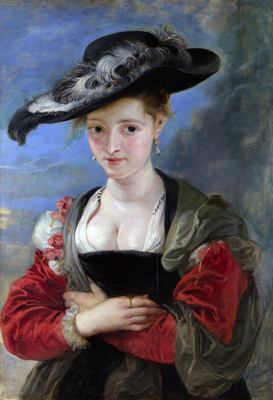 Portrait de Susanna Lunden / Le Chapeau de paille - Pierre Paul Rubens