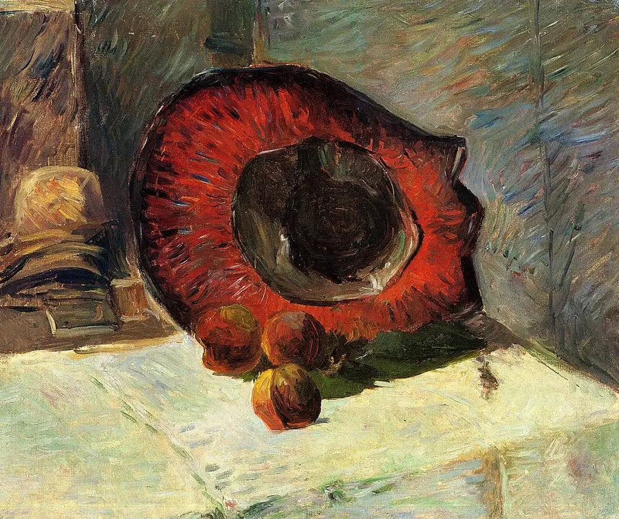 Le Chapeau rouge - Paul Gauguin