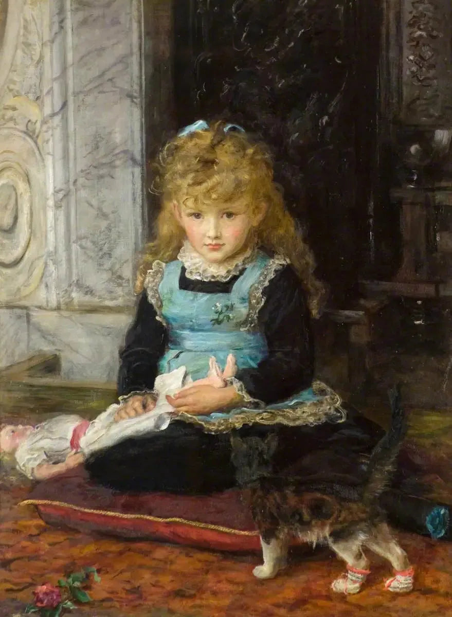 Le Chat Botté - John Everett Millais image 1 reproduction réalisée par Alpha Reproduction