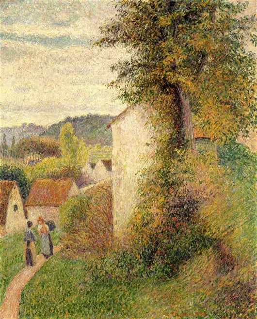 Le chemin - Camille Pissarro image 1 copie de tableau peinte à la main