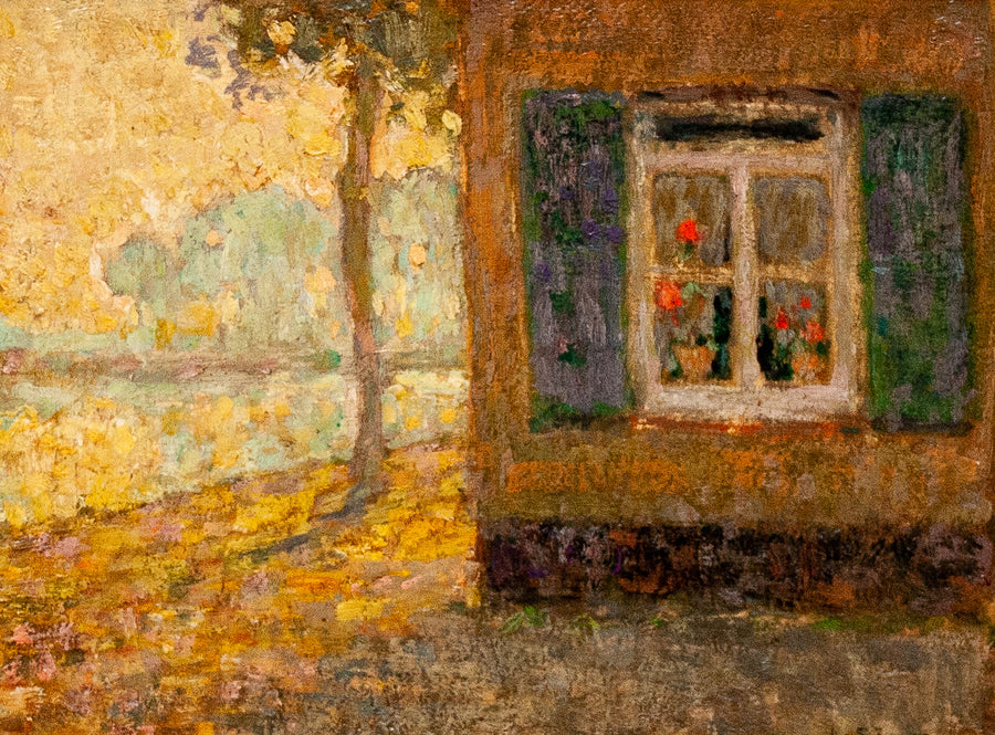 Le chemin du canal à Gravelines - Henri Le Sidaner