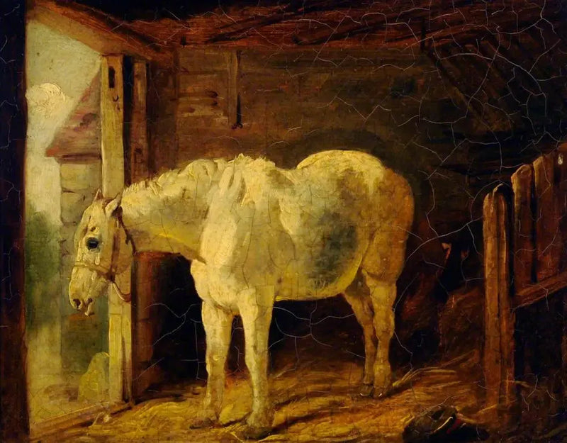Le Cheval Blanc - John Frederick Herring, Sr.