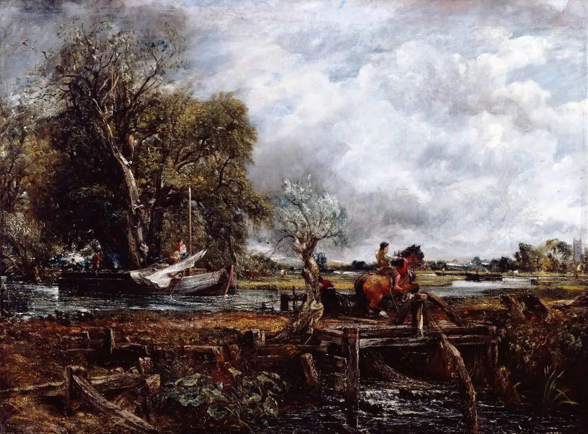 Le Cheval bondissant - John Constable image 1 tableau peint à l’huile sur toile