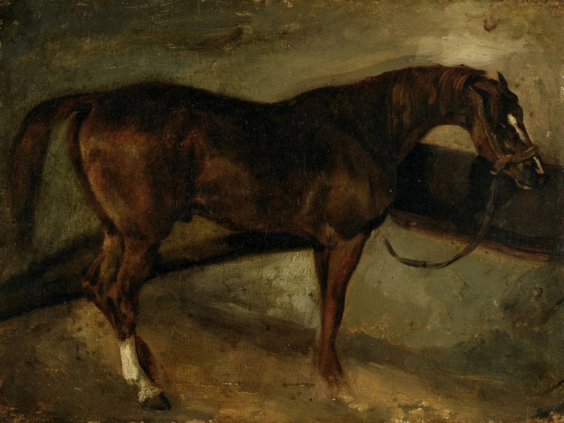 Le Cheval brun - Théodore Géricault