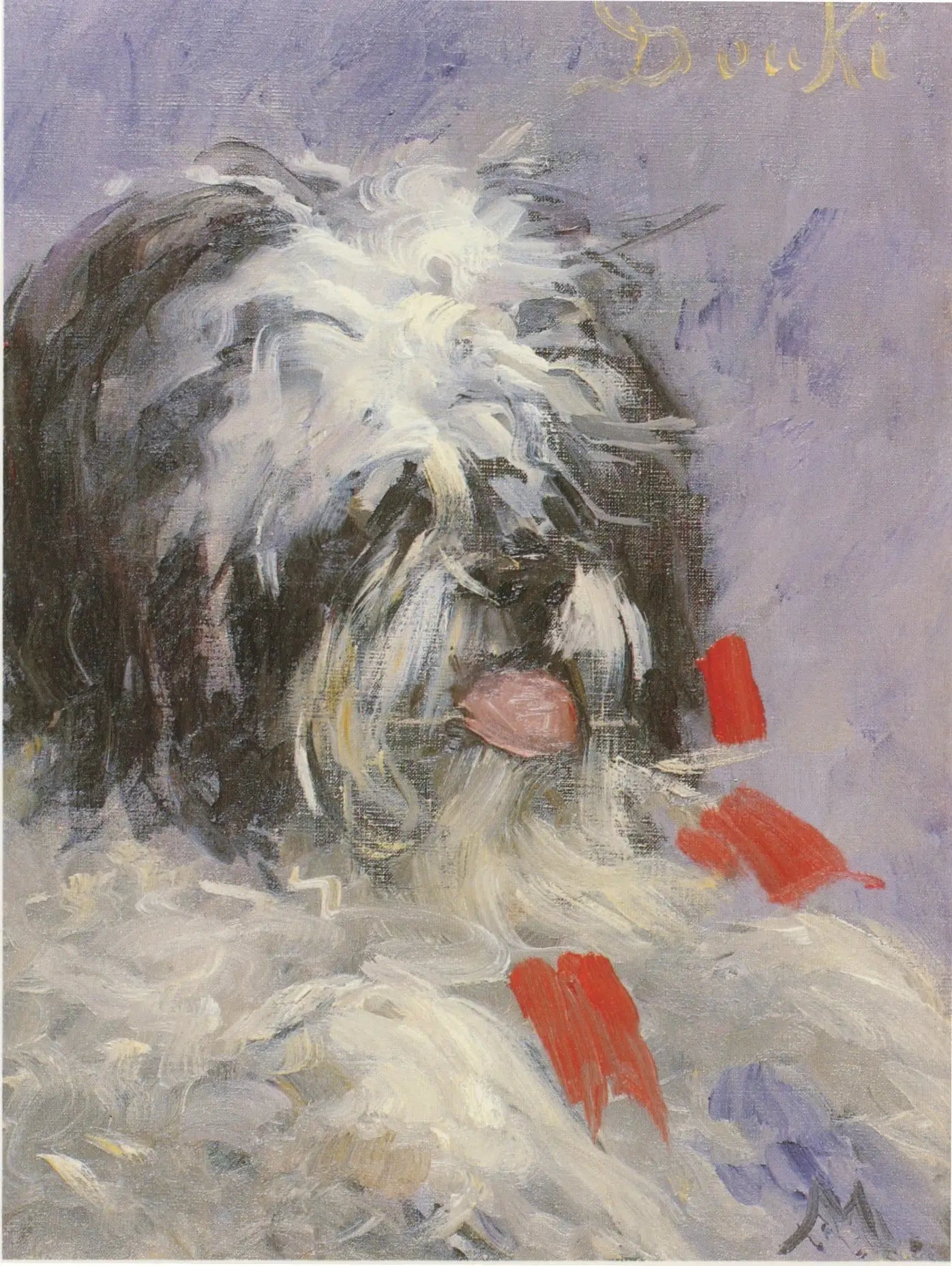 Le chien Donki - Édouard Manet image 1 reproduction réalisée par Alpha Reproduction