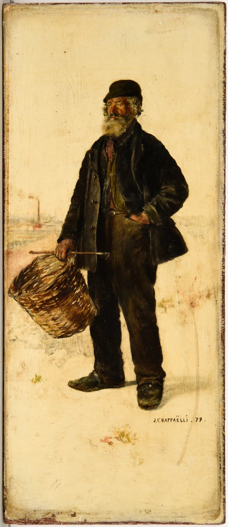 Le chiffonnier - Jean-François Raffaëlli image 1 reproduction artisanale de tableau