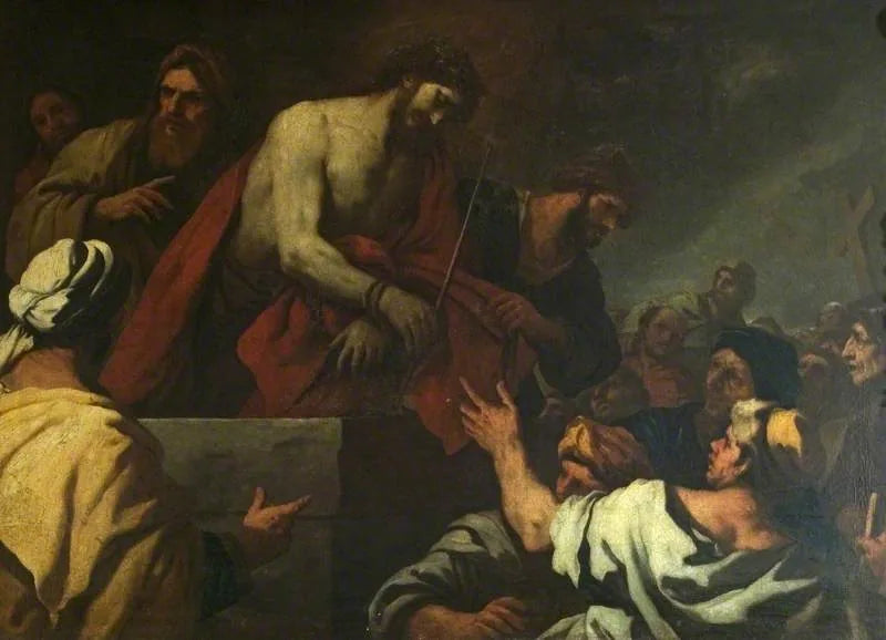 Le Christ a conduit au Calvaire - Luca Giordano