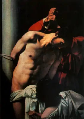Le Christ à la colonne - Le Caravage image 1 reproduction d’œuvre d’art à l’huile