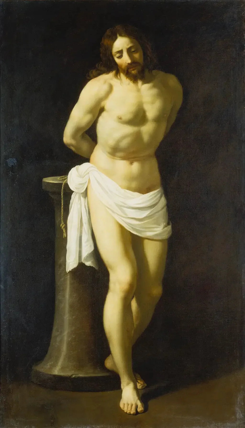 Le Christ à la colonne - Guido Reni image 1 reproduction d’œuvre d’art à l’huile
