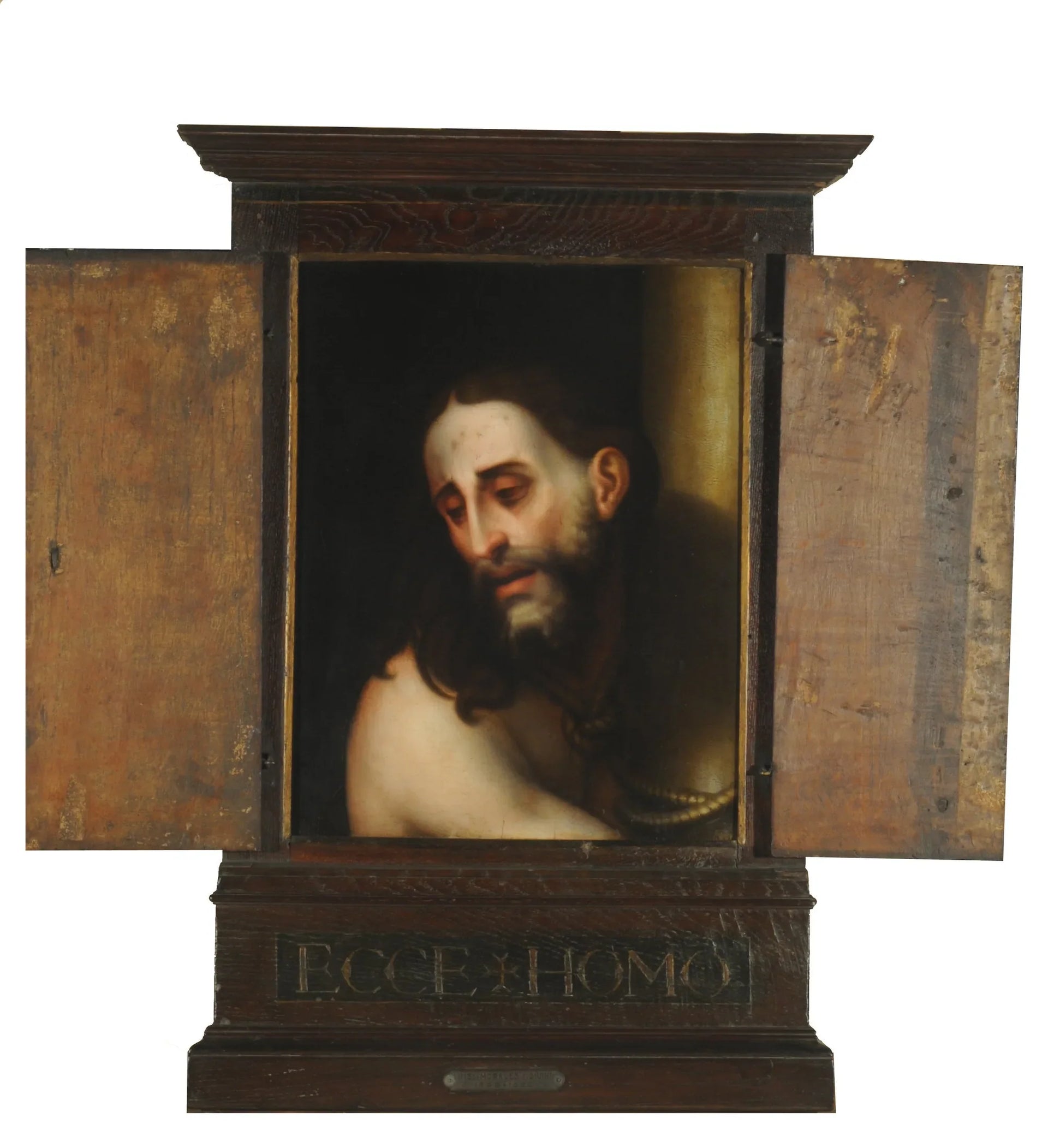 Le Christ à la colonne - Luis de Morales image 1 tableau peint à l’huile sur toile