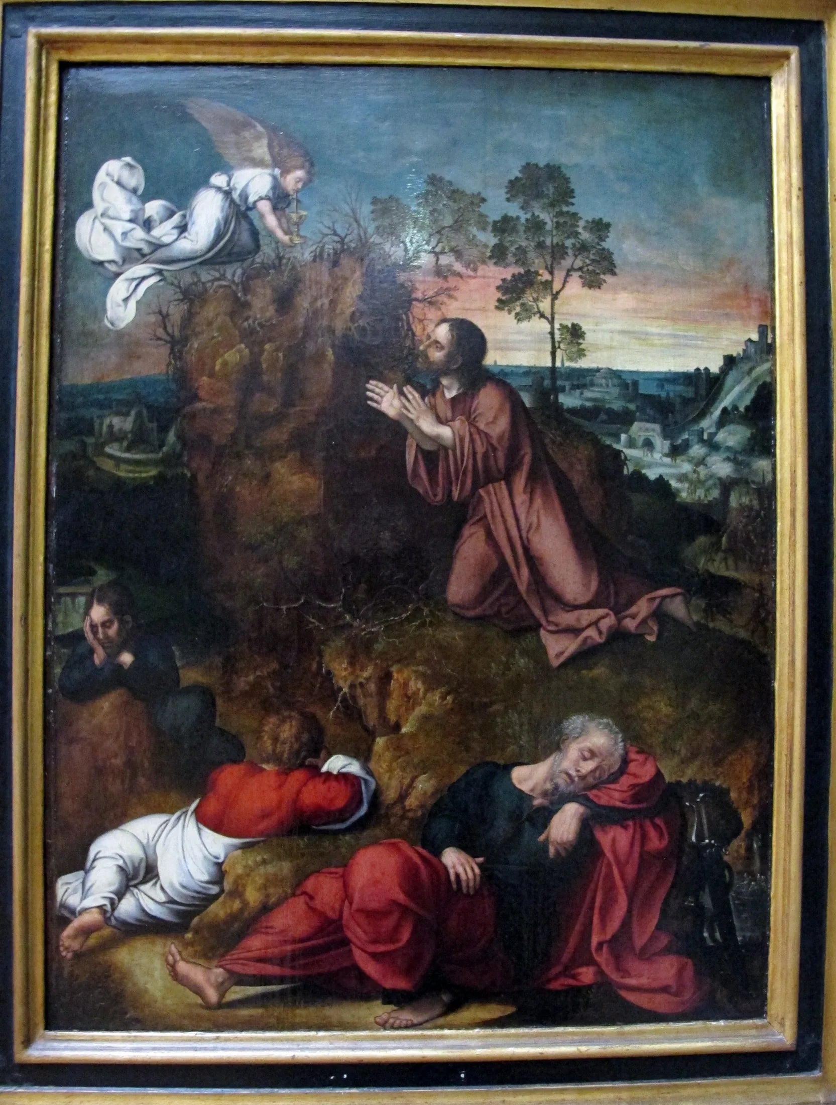 Le Christ au jardin des oliviers - Bernard van Orley image 1 reproduction de peinture à l’huile