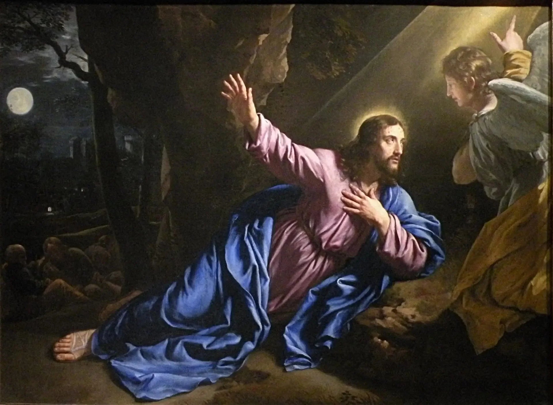 Le Christ au Jardin des Oliviers - Philippe de Champaigne image 1 tableau peint à l’huile sur toile
