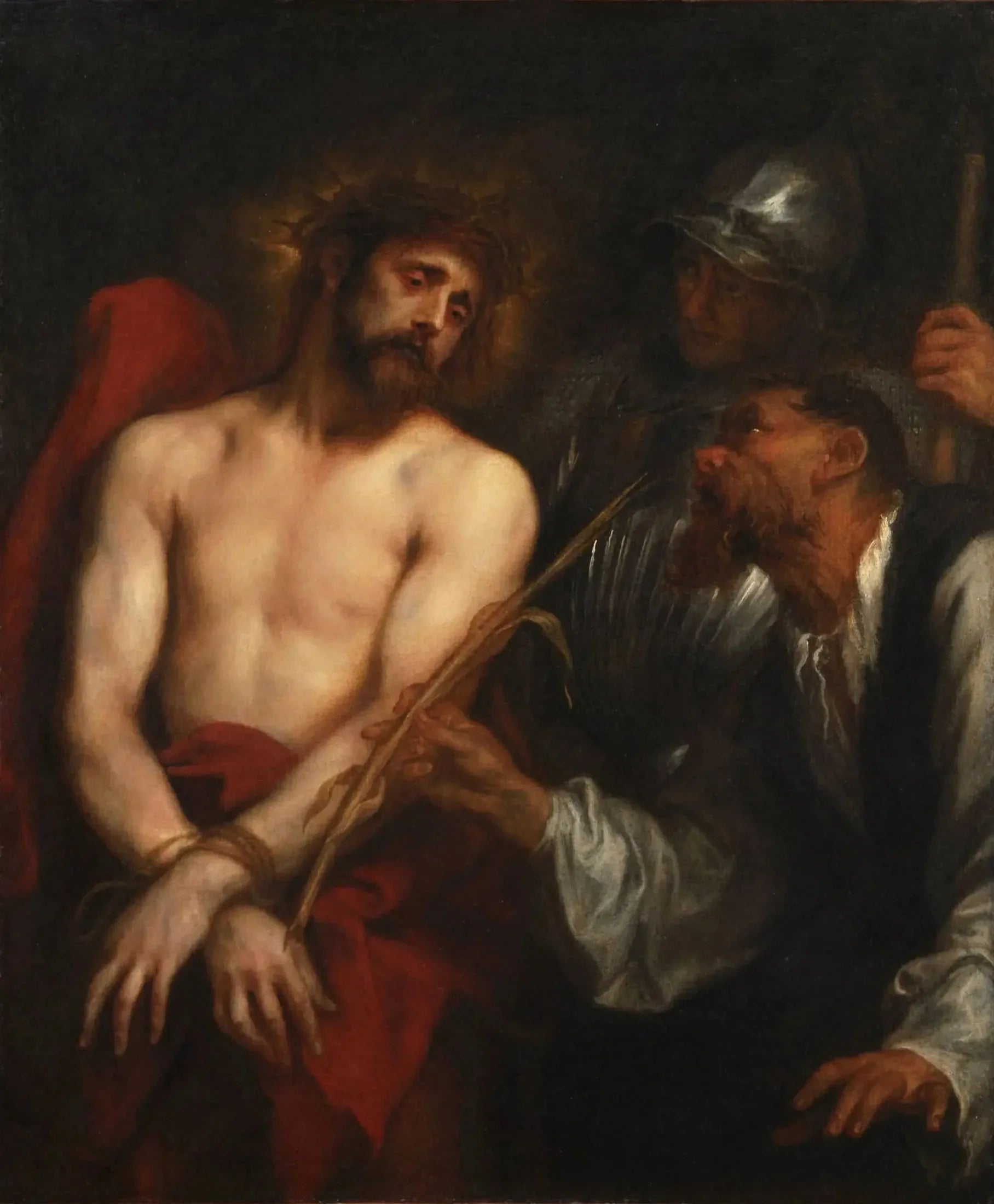 Le Christ au roseau - Antoine van Dyck image 1 tableau peint à l’huile sur toile