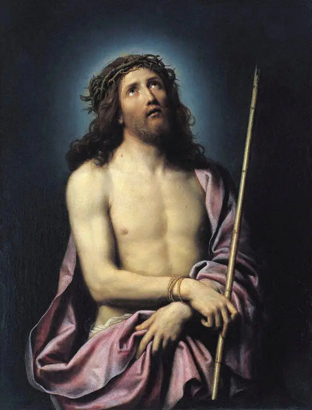 Le Christ au roseau - Pierre Mignard image 1 reproduction d’œuvre d’art à l’huile