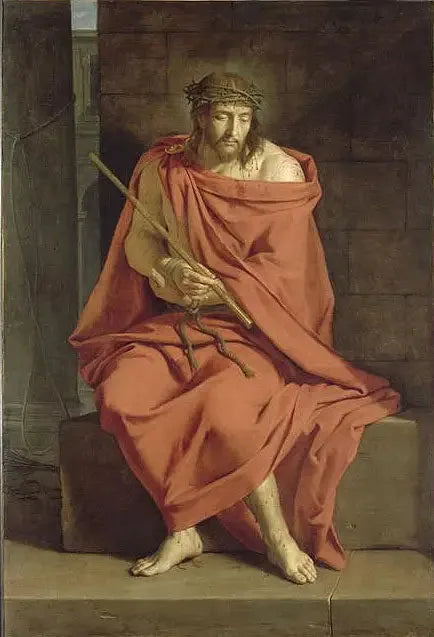 Le Christ aux outrages - Philippe de Champaigne image 1 reproduction réalisée par Alpha Reproduction