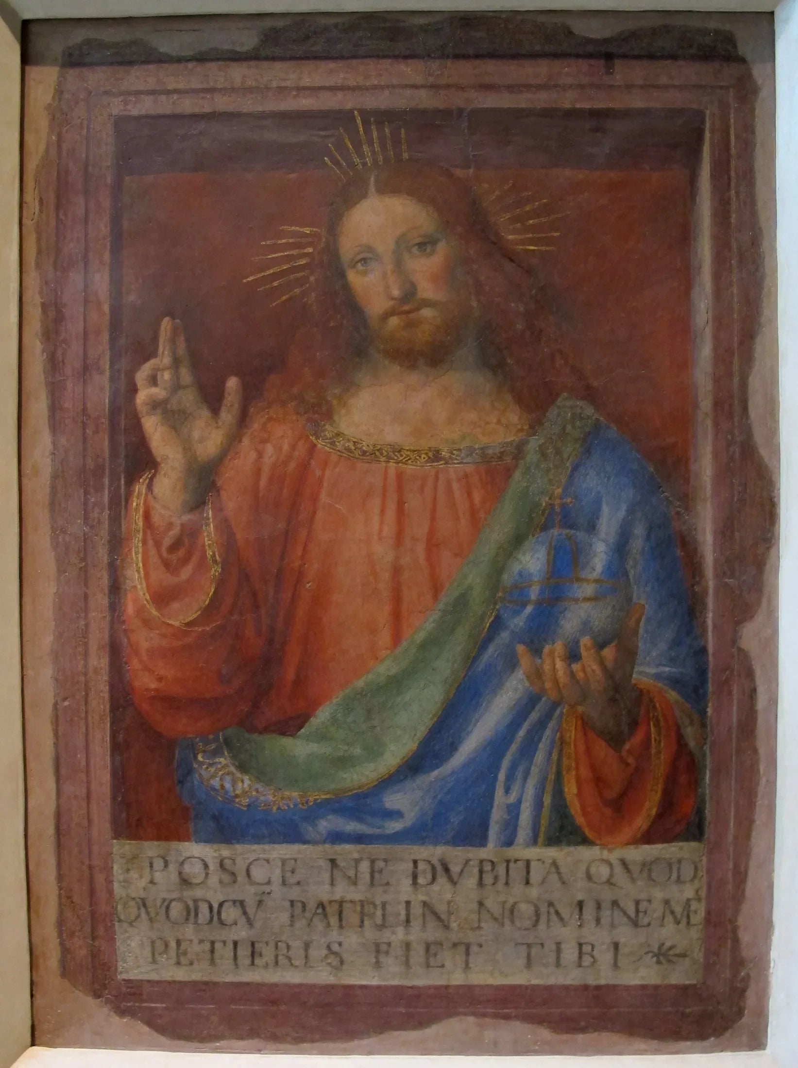 Le Christ bénissant - Bernardino Luini image 1 copie peinte à la main à l’huile