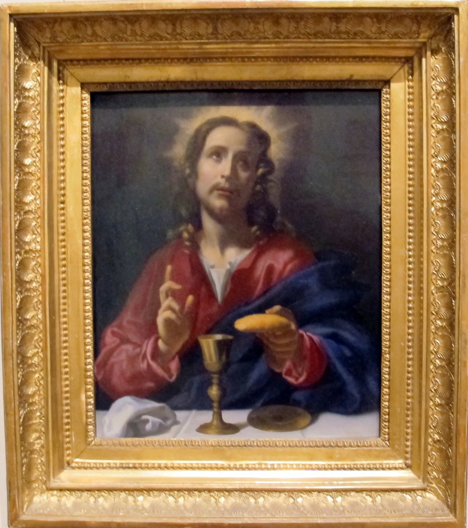 Le Christ bénissant - Carlo Dolci image 1 reproduction artisanale de tableau