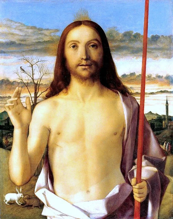 Le Christ bénissant - Giovanni Bellini image 1 copie peinte à la main à l’huile