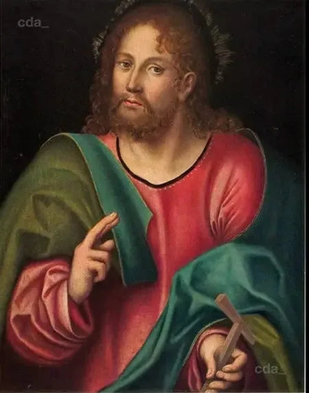 Le Christ bénit - Lucas Cranach the Elder image 1 copie peinte à la main à l’huile