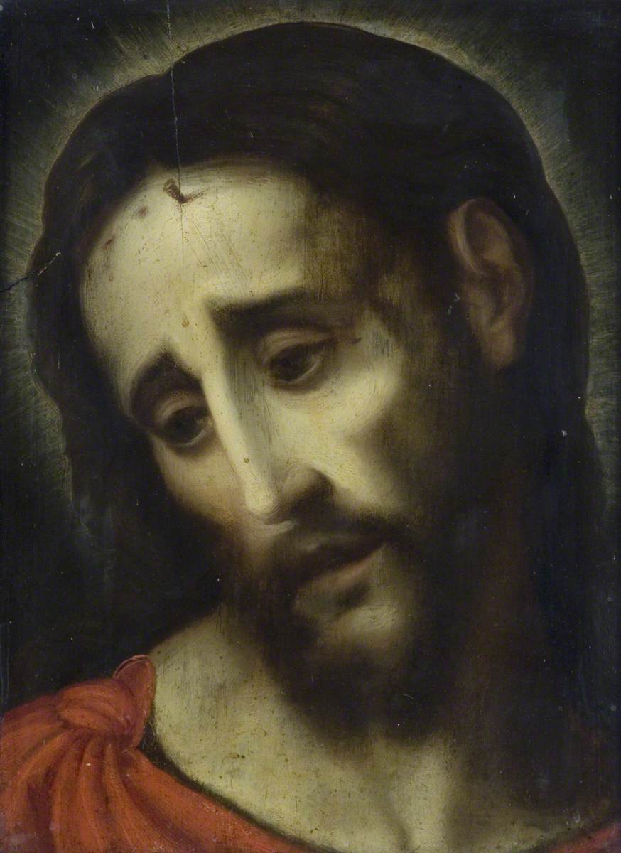 Le Christ comme l'Homme de douleurs - Luis de Morales image 1 reproduction artisanale de tableau