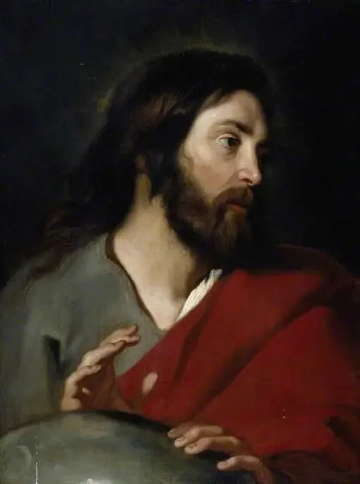 Le Christ comme Rédempteur du monde - Peter Paul Rubens image 1 reproduction artisanale de tableau