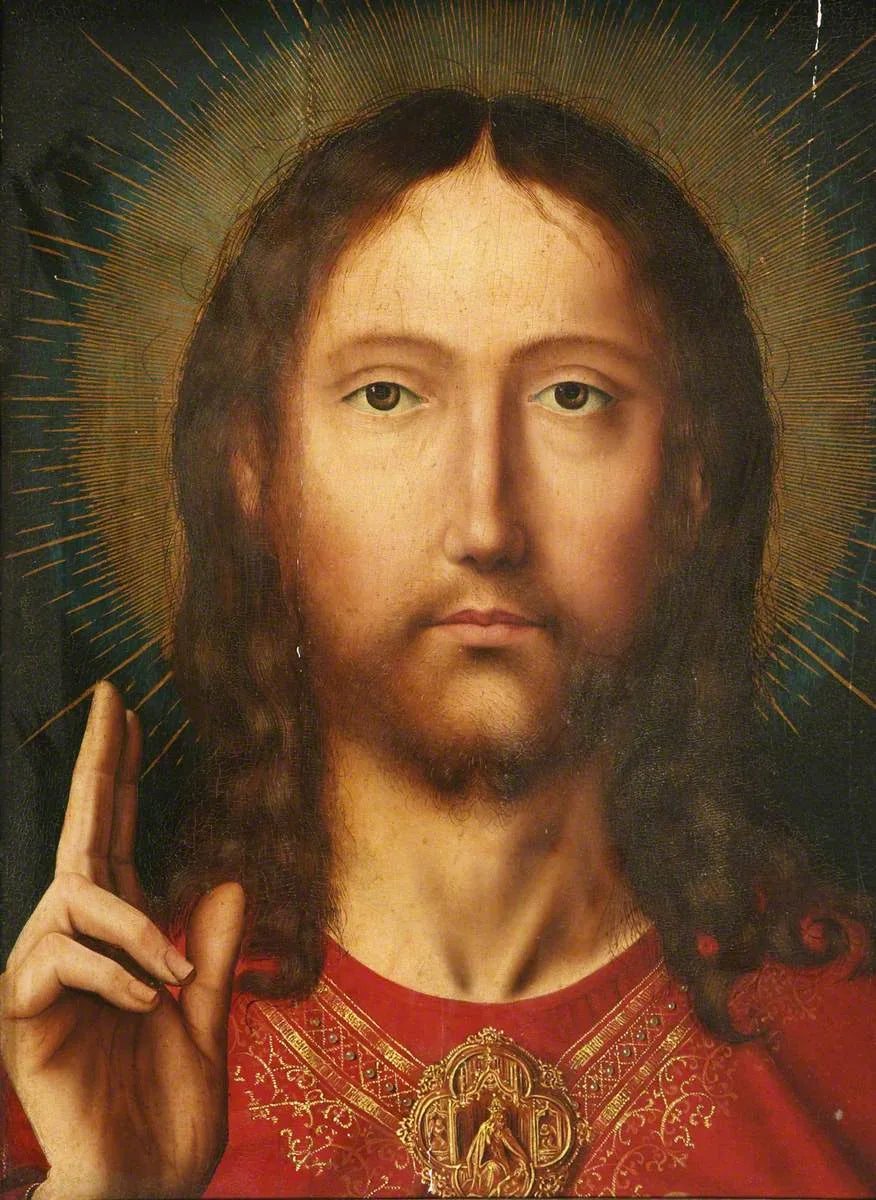 Le Christ comme Rédempteur - Quentin Metsys image 1 copie peinte à la main à l’huile