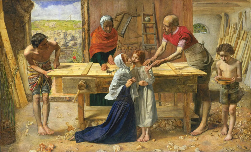 Le Christ dans la maison de ses parents - John Everett Millais