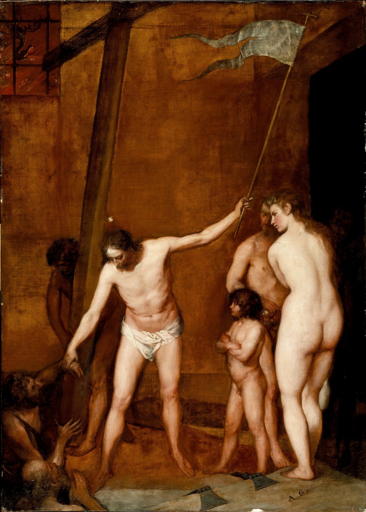 Le Christ dans les limbes - Alonso Cano image 1 reproduction artisanale de tableau