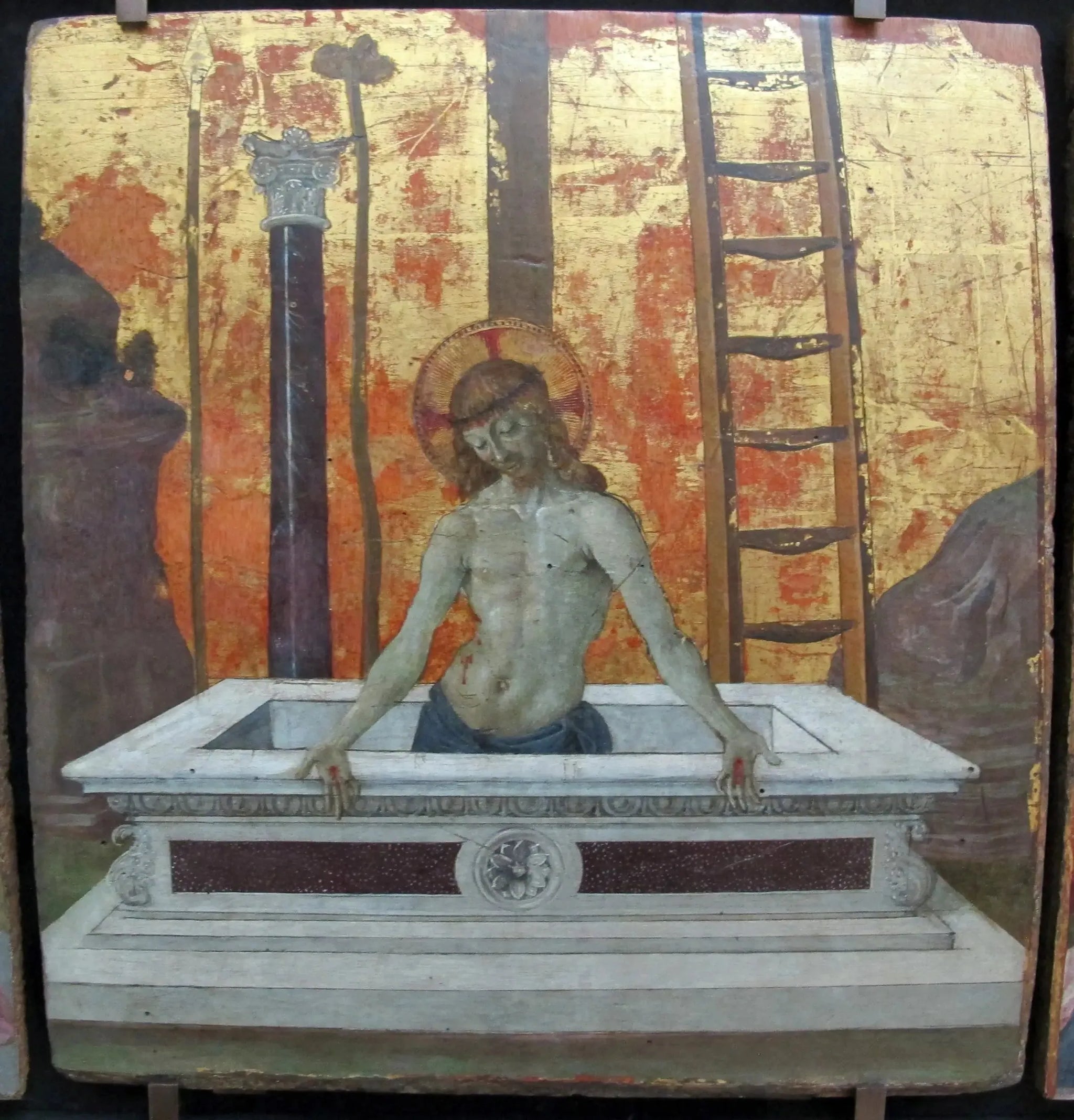 Le Christ de douleur - Pietro Perugino image 1 tableau peint à l’huile sur toile