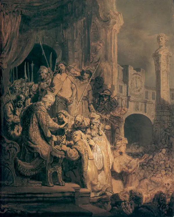 Le Christ devant Pilate (Ecce Homo) - Rembrandt